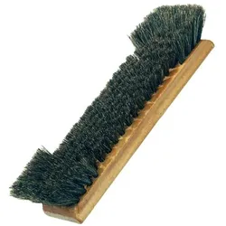 mako Tapezierbürste Rosshaar PREMIUM 235 x 65 mm, reines Rosshaar mit Rundbart