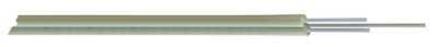 Ace of Sweden MDIC LSZH FTTH single-mode glasvezelkabel, wit, 4x9/125, 3,7 mm, 750m