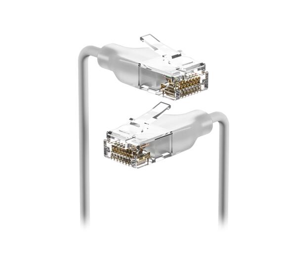 Ubiquiti UniFi Etherlighting Patchkabel RJ45 zu RJ45 Cat6, 5m UACC-CABLE-PATCH-EL-5M-W