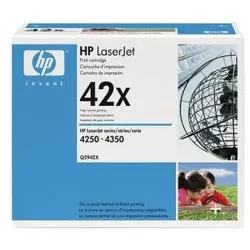 HP 42X Hohe Ergiebigkeit Tonerpatrone 2er-Pack Schwarz Toner Laser Bis zu 20000 Seiten