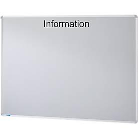Ultradex Informationstafel "Information", Metall, magnethaftend, Wandmontage, inkl. Montagematerial, B 900 x H 1200 mm, silbergrau RAL 9006