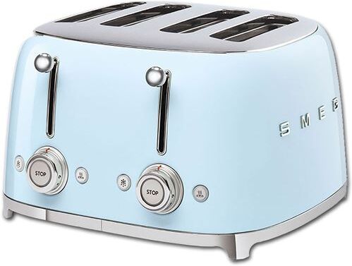 SMEG Torradeira 4 Fendas  Anni 50 TSF03PBEU - Azul céu