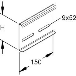 Rico Stoßverbinder 153E11-A