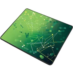 Techly ICA-MP GLASS1, Mausmatte, Grün