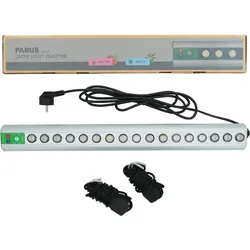 GrowLight Quattro - Parus by Venso LED Pflanzenlampe 35W, Anzuchtlampe LED Pflanzenlampe Vollspektrum, Überwinterung Venso Ecosolutions Pflanzen Licht, Pflanzenlampe Anzucht, Pflanzenlicht LED