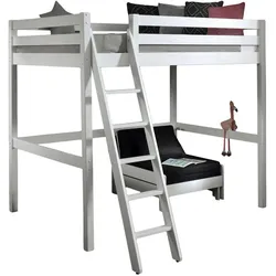 HOCHBETT Karolina 209x190x215 aus Massivholz in Weiß