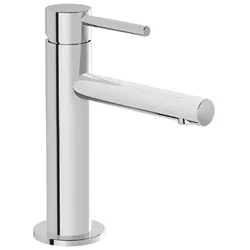 VitrA Origin Waschtischarmatur A42556 Ausladung 125mm, Einlochmontage, ohne Ablaufgarnitur, chrom