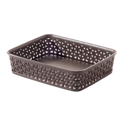 Curver My Style - A5 Rechteckiger Schreibtisch Organizer Tray. Braun