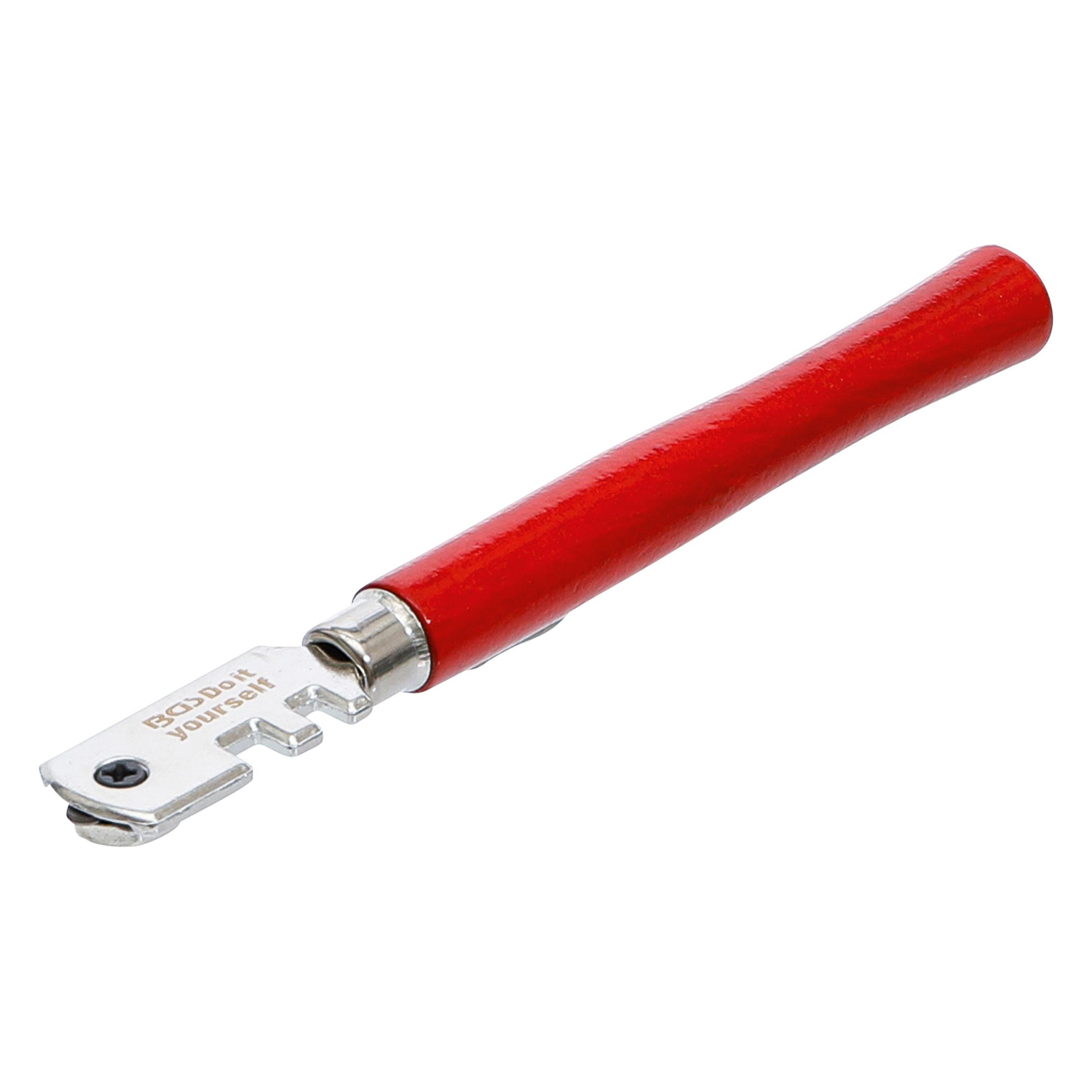 BGS Glasschneider für Glasstärke 3 - 4 mm 130 mm (4 mm) (7977)