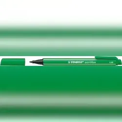 STABILO Filzschreiber pointMax smaragdgrün, 0,8mm Strichstärke, Nylonspitze,