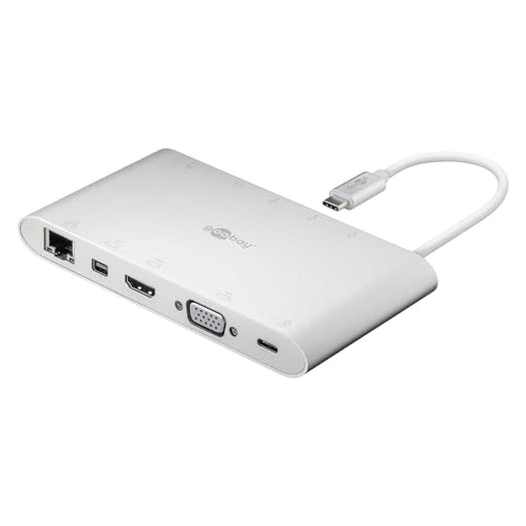 Goobay USB-C Multiport-Adapter (USB-C, 11 Ports) (62113)