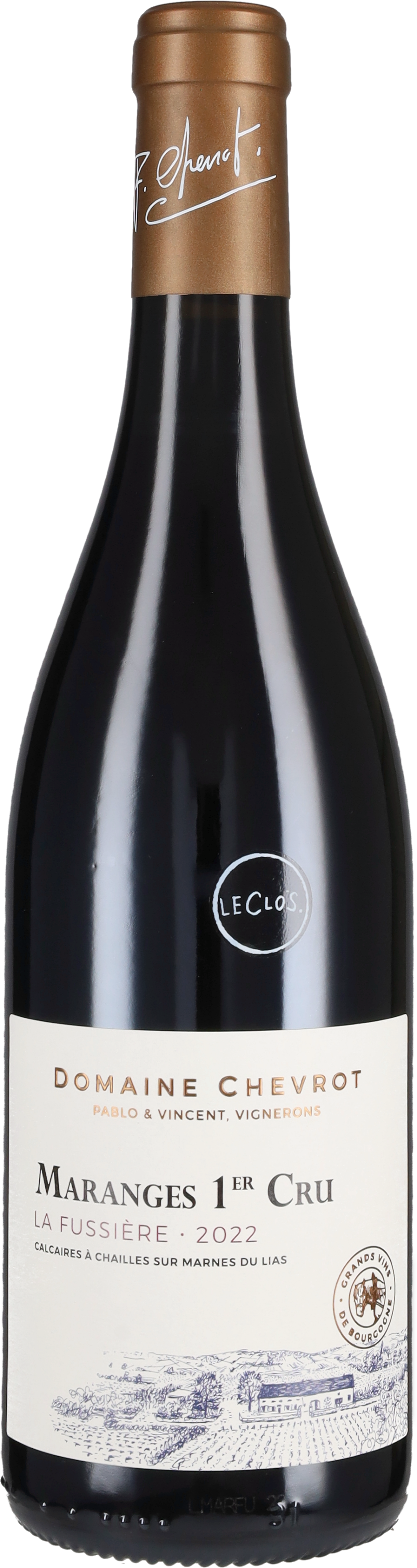 Maranges 1er Cru 'La Fussiere' Domaine Chevrot 2022