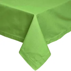 TISCHDECKE limette 178/300 cm, 100% Baumwolle