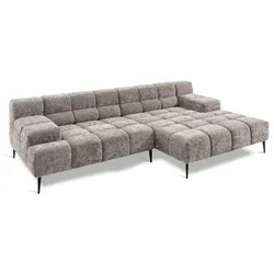 designwerk Ecksofa Liam Stoff Argento