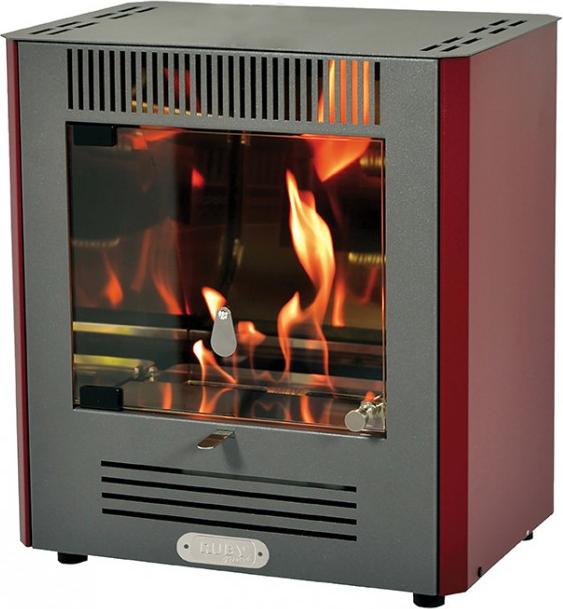 Tecno Air System Biostufa Mini Ruby, Freistehend, Bordeaux, 1,5 l, -Ethanol, 70 m³, 6 h