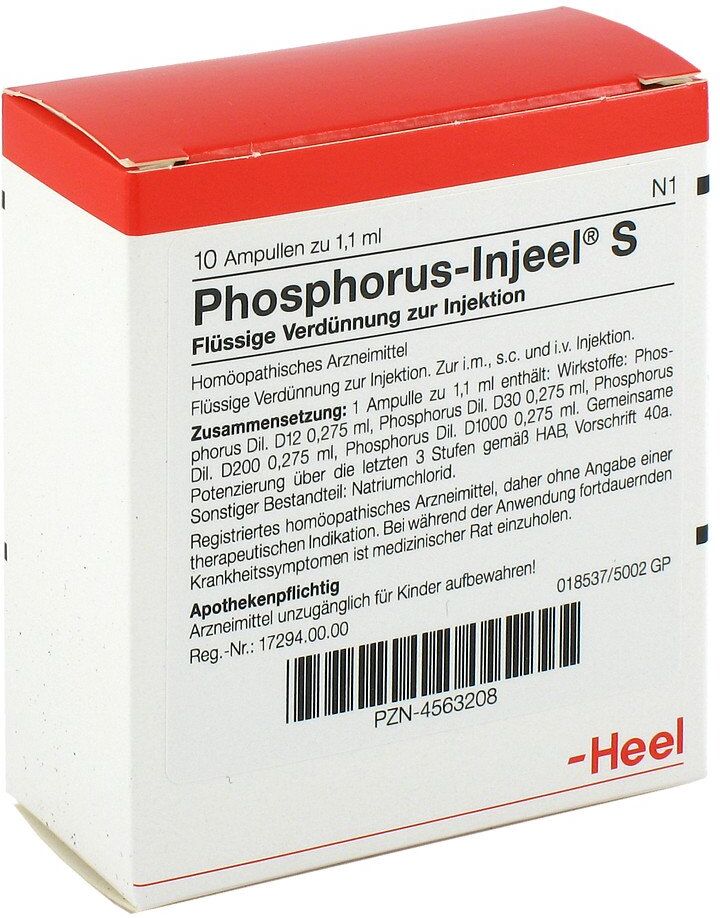 Phosphorus Injeel S Ampullen