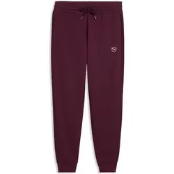 PUMA Damen Sporthose ESS ELEVATED Sweatpants FL cl, Größe M in Lila Lila