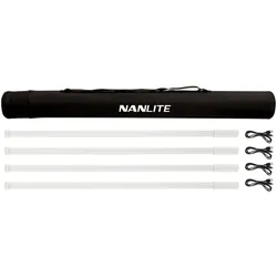 Nanlite PavoTube T8-7X 4Kit (Stableuchte, Studioleuchte, Videoleuchte), Dauerlicht, Mehrfarbig