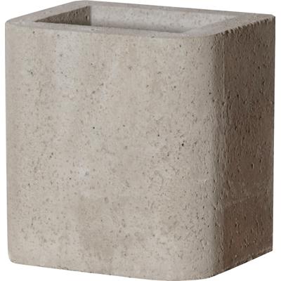 Schornsteinverlängerung BUSCHBECK "Standard", grau, T:33cm, Beton, Schornsteine