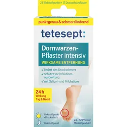 Tetesept Dornwarzen-Pflaster Intensiv 12 ST