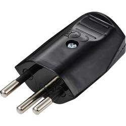 Sygonix SY-7279262 Netzstecker Schweiz Plastik 250 V/AC Schwarz