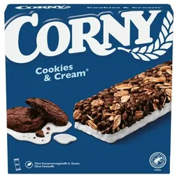Corny Müsliriegel »Classic Cookies & Cream« 6 Stück beige