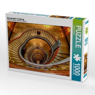 CALVENDO Puzzle Messberghof, Hamburg | 1000 Teile Lege-Größe 64x48cm Foto-Puzzle für glückliche Stunden