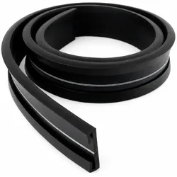 C-Profil Gummierung aus EPDM für Schellen  / (Bandbreite) 9 mm