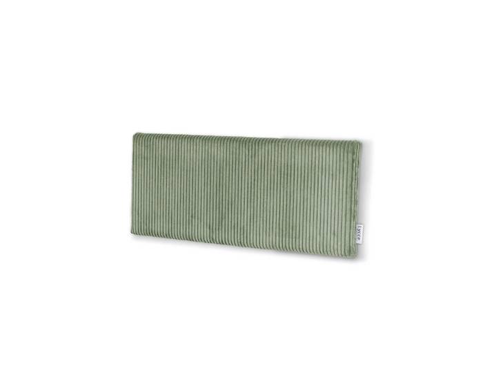 Rückenkissen LYCCE Wandkissen Wandkissen Cord 1er Pack , grün (salbeigrün), B:75cm H:30cm, Obermaterial: 90% Polyester PES. 10% Nylon NY., Funktionskissen, Rückenkissen