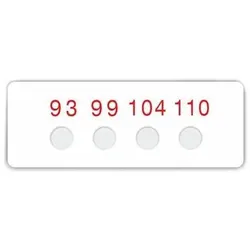 RS PRO Temperaturaufkleber 93-154°C, Automatisierung