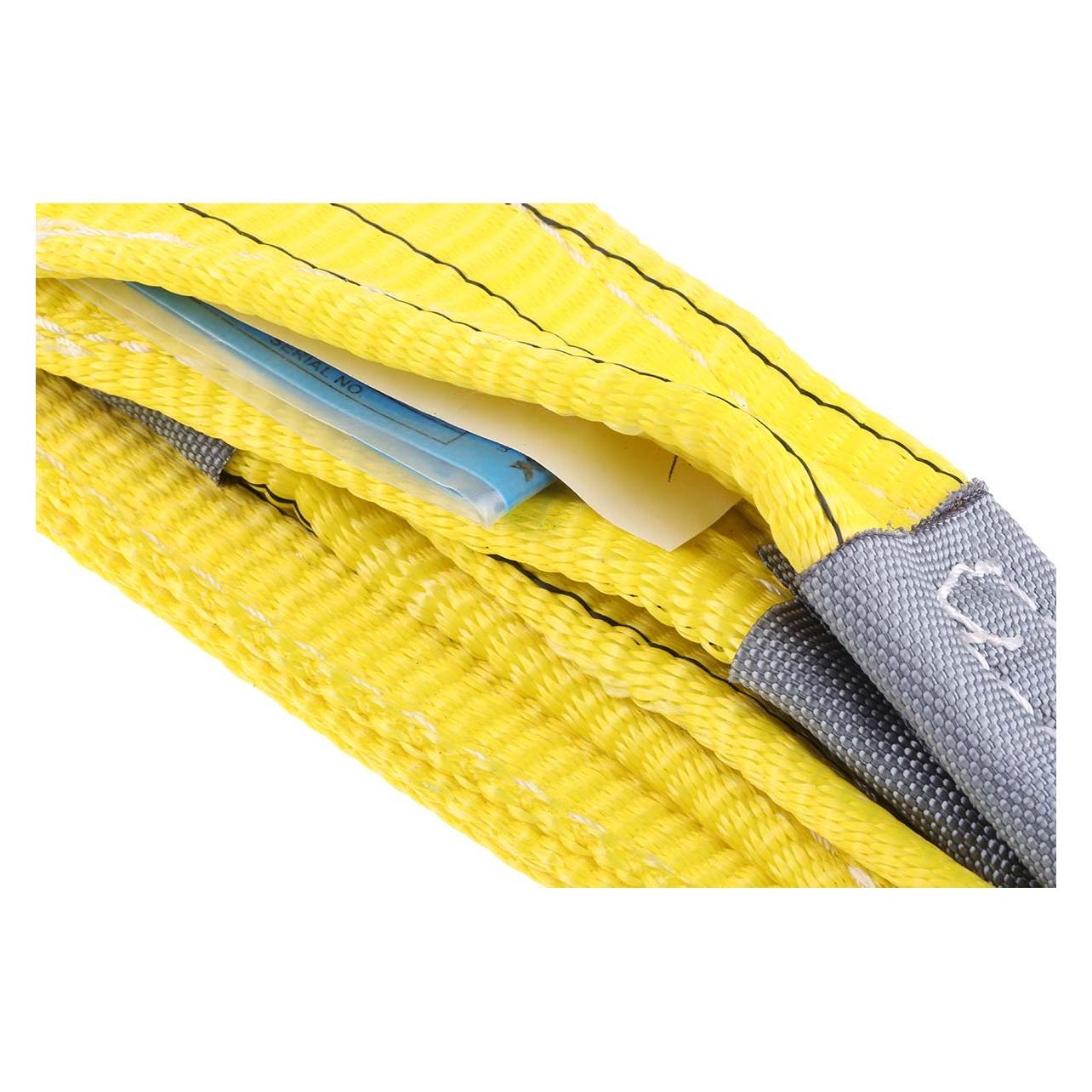 RS PRO Yellow duplex webbing sling,1m 3ton (7293007)
