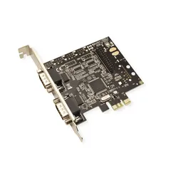 Value PCI-Express-Karte, 2x Seriell RS232, D-Sub 9, 1x Parallel EPP/ECP, Kontrollerkarte