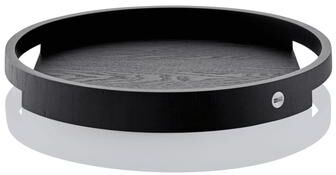 "AdHoc Black Serving Tray Aura 15.75"""