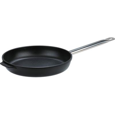 Bratpfanne GSW "Gastro Titanium", schwarz, H:5,5cm Ø:28cm, Pfannen, Bratpfanne, kratzfeste TITAN Hartgrund Antihaft-Versiegelung