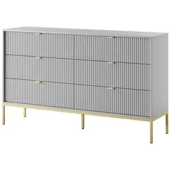 Kommode   ¦ grau ¦ Maße (cm): B: 154 H: 91