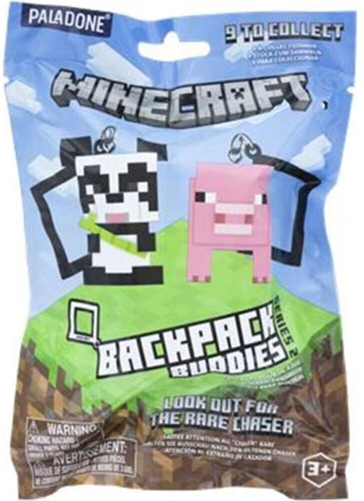Paladone Figura Con Colgante Backpack Buddies Minecraft Serie 2 Talla Única Unisex