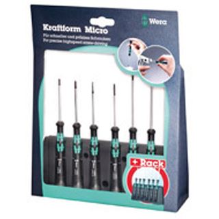 Wera 2035/6 B Elektroniker Schraubendrehersatz
