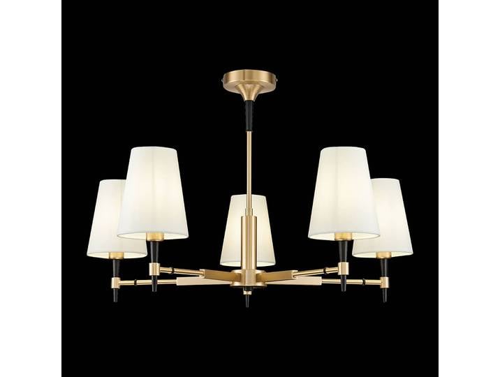 Maytoni Kronleuchter Zaragoza, dimmbar, messing / gold, für Wohn- / Esszimmer, Metall, Modern, Kronleuchter