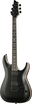 Schecter C-1 SLS Evil Twin Satin Black Schwarz matt