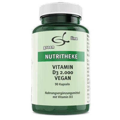 Vitamin D3 2000 vegan Kapseln 90 St
