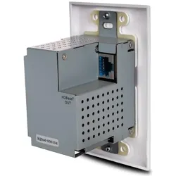 Atlona Wallplate HDBaseT extender set for HDMI with USB (0.07 m), Videokabel, Schwarz, Weiss