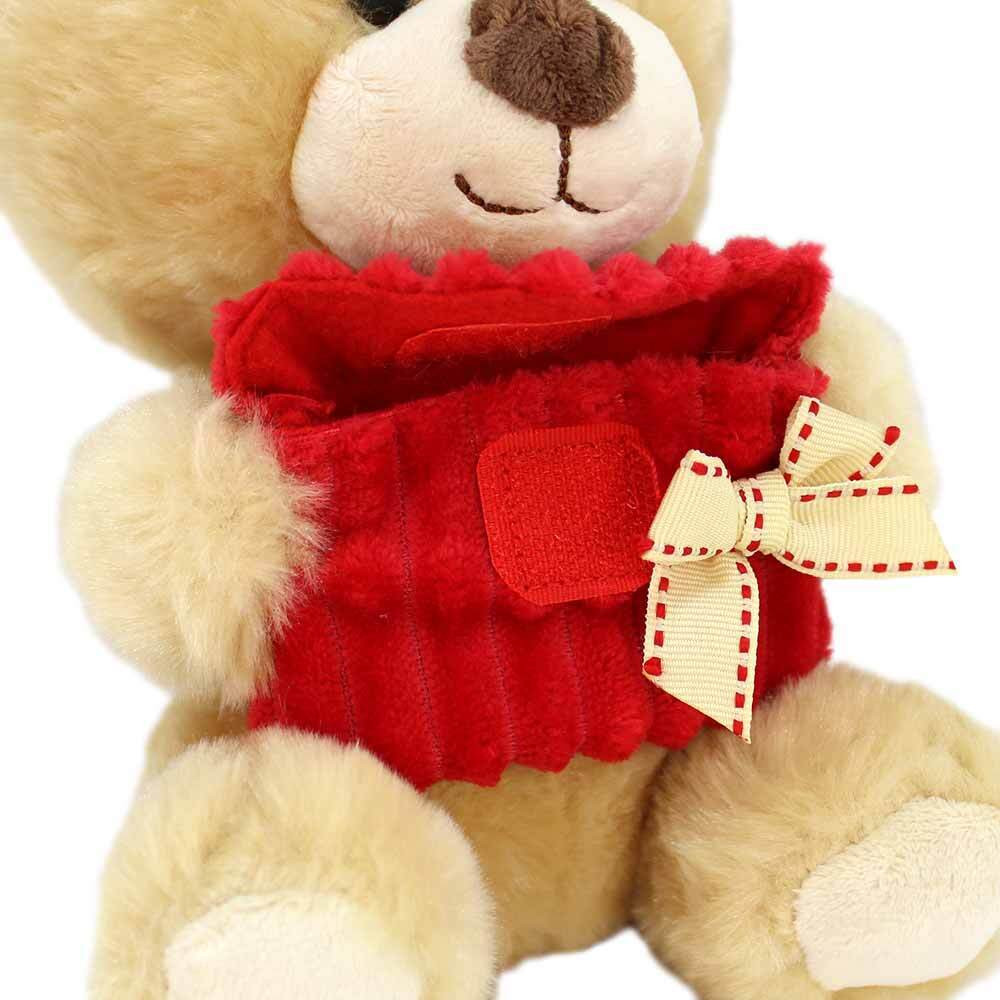 Bemiro Valentijnsbeer met envelop, 20 cm