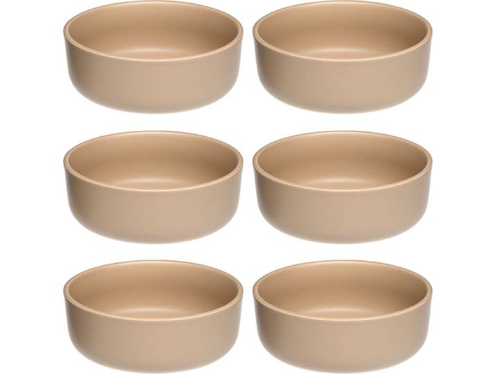 Leonardo Roma schaal 16cm abrikoos - set/6