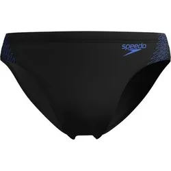 SPEEDO Badehose Mens Hyperboom Splice Brief, Größe 8 in Schwarz Schwarz