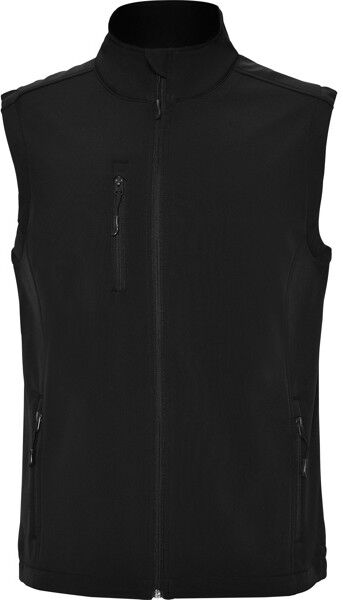 Gilet softshell personnalisé micropolaire extra-chaud Quebec noir L