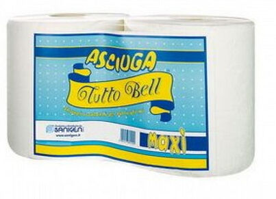 Sanigen Bobina Asciugatutto Multiuso TuttoBell Maxi T3 600 Strappi 10 Coppie