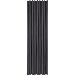 Fürstenhof Fertiggardine Isabella 135 x 245 cm Polyester Grau Anthrazit