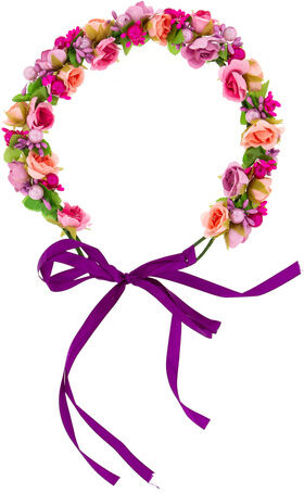 buttinette Haarkranz "Blumen"