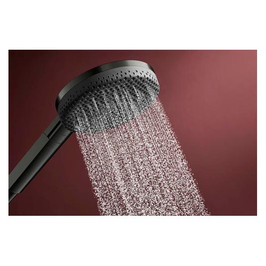 hansgrohe Wassersparende Handbrause mit drei Strahlarten und Antikalk-Funktion (3 Strahlarten, 7.10 l/min) (24511340)