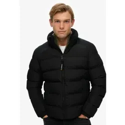Superdry für Herren. M5012287A Sport-Pufferjacke schwarz (XXL), Lässig, Polyester